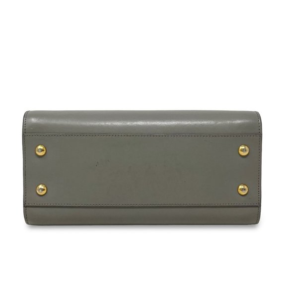 Saint Laurent Small Monogram Cabas Tote Grey - Picture 7 of 13